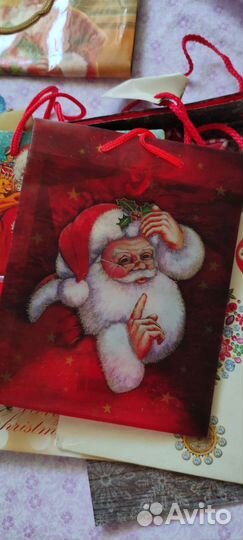 Пакет подарочный, бумажный