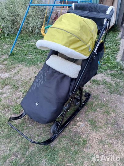 Коляска санки