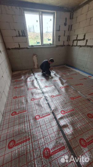 Теплый пол со стяжкой быстро договор гарантия