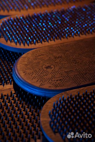 Доска Садху с оцинкованными гвоздями (Динамические