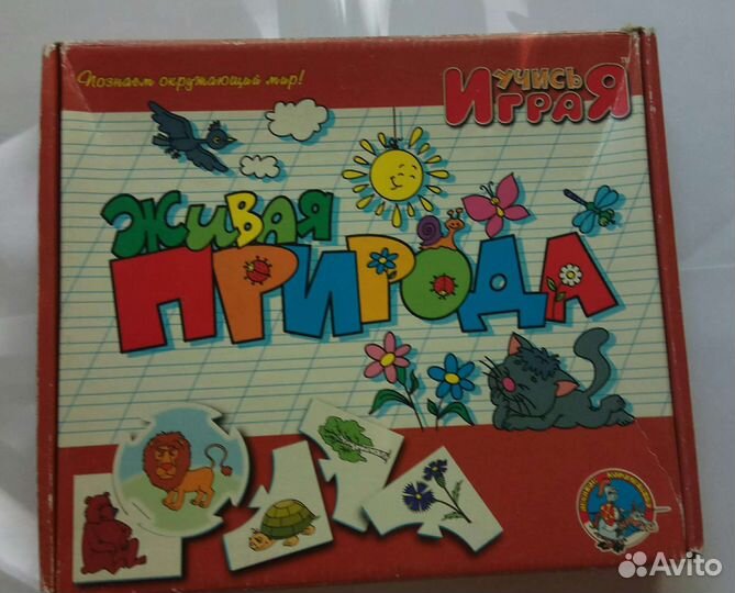 Настольные игры для детей Природа