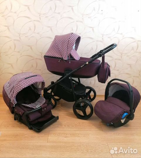 Коляска Adamex Reggio SE 3в1