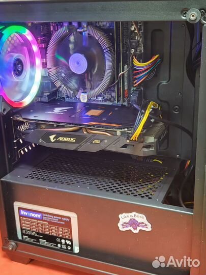Игровой пк на i5 7500/RX580 8GB/16gb DDR4/ssd