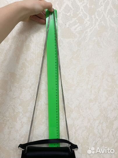 Сумка женская на выход с бантиком через плечо