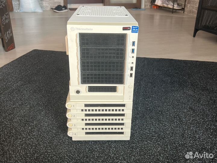 Корпус для пк Thermaltake lvl10 gts white