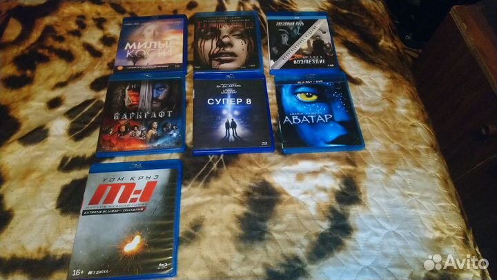 Фильмы на лицензионных Blu-ray и DVD