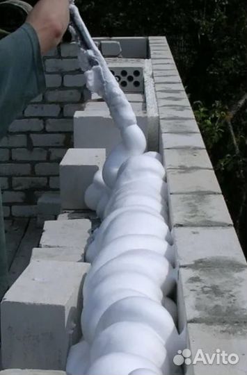 Утепление дома (Пеноизолом) жидкий утеплитель