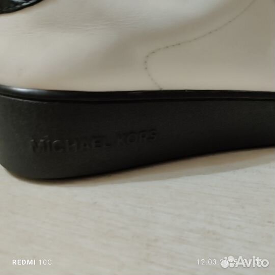Кеды женские michael kors нат. Кожа