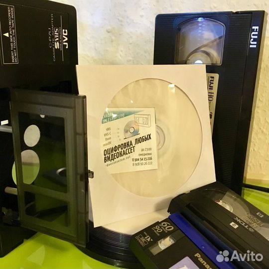 Быстрая оцифровка любых видеокассет на флешку, онл