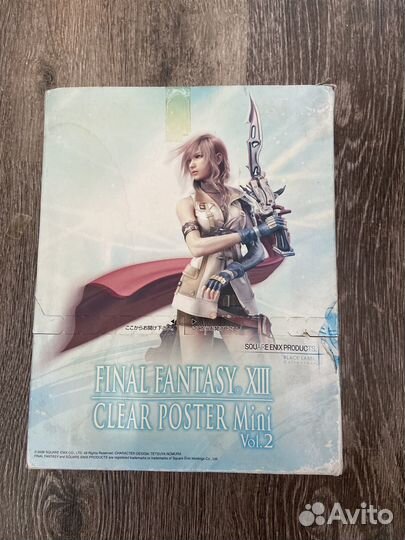 Final Fantasy xiii clear poster mini vol.2