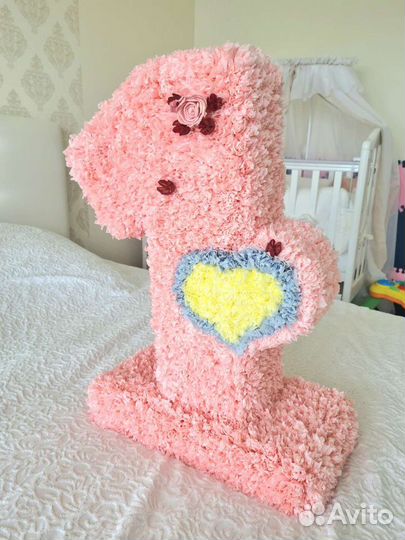 Цифра 1 на годик