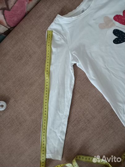 Лонгслив для девочки 116