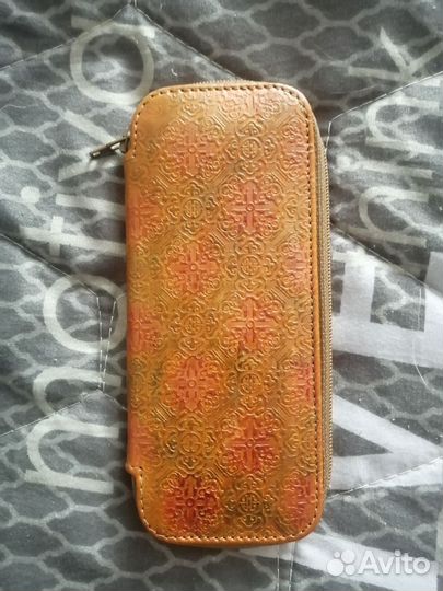 Пенал кожаный