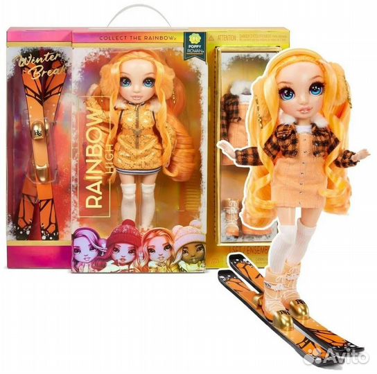 Кукла Rainbow High Winter Break Poppy Rowan 28 см
