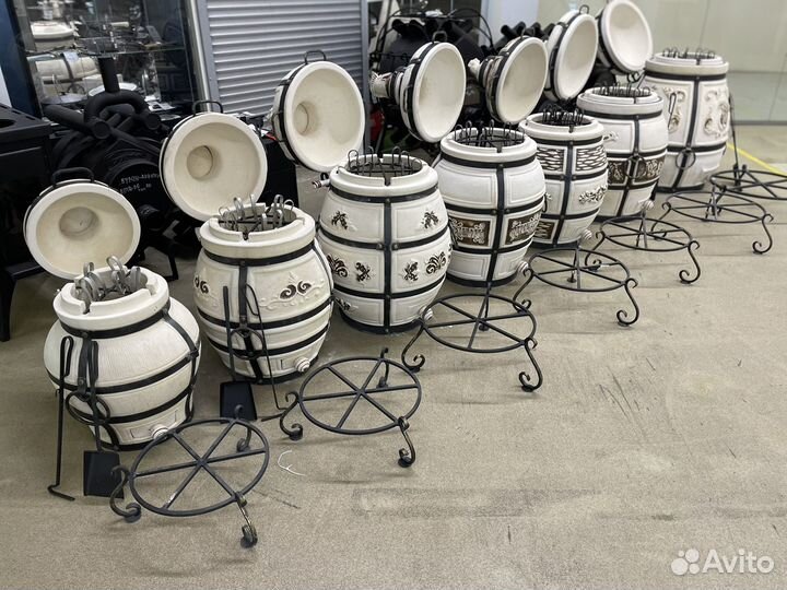 Тандыр Ахмат с откидной крышкой