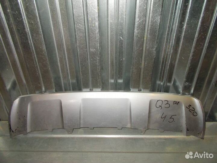 Спойлер бампера передний Audi Q3 8U 2011-2018