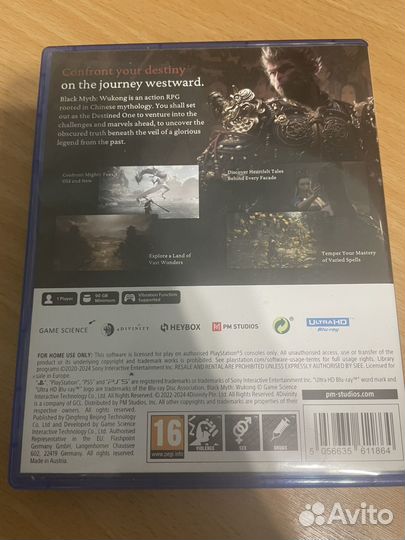 Black Myth Wukong PS5 диск