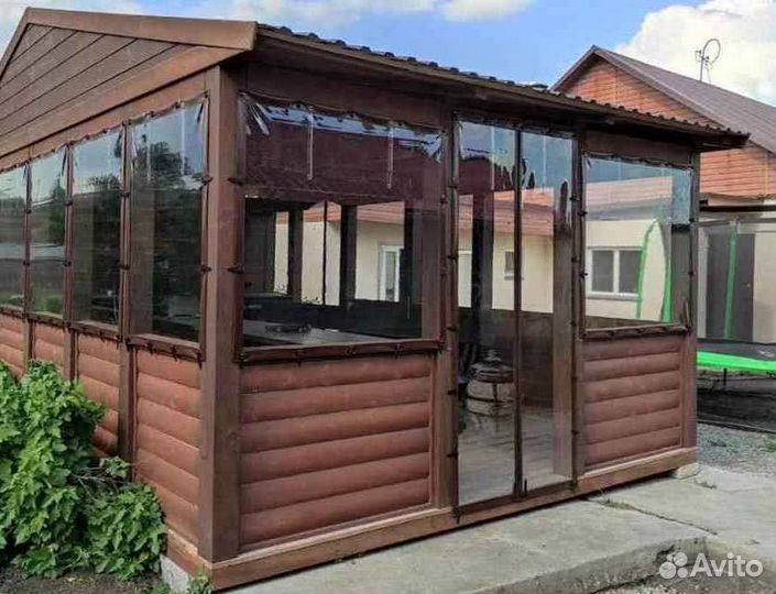 Мягкие окна для веранд и террас