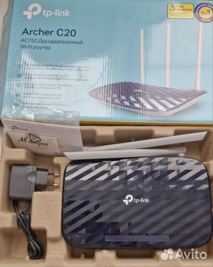 Wifi роутер tp link archer c20