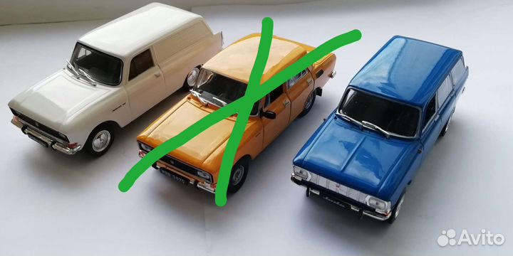 Модели Москвичей 2734, 427