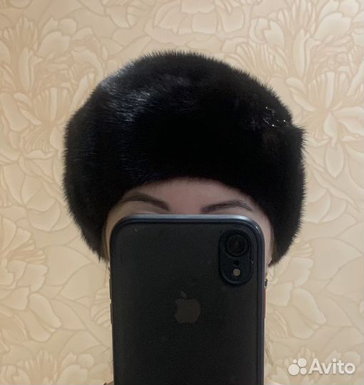 Берет норковый