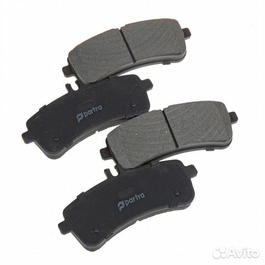 Тормозные колодки задние partra BP6188