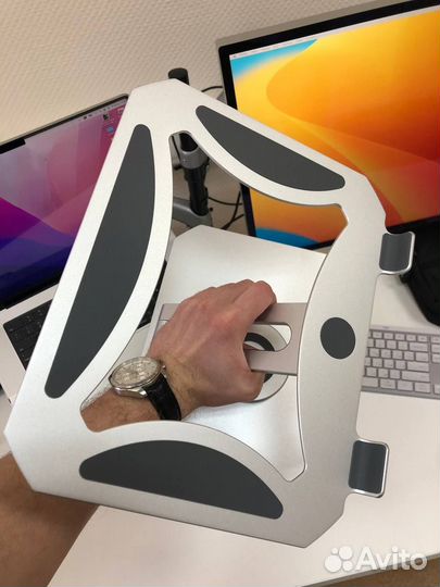 Вращающаяся алюминиевая подставка для ноутбука