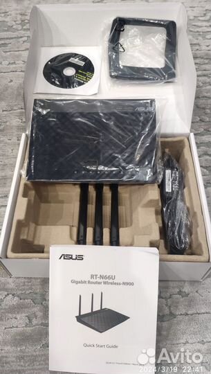 Asus RT-N66U роутер WI-FI, маршрутизатор