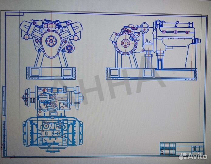 Чертежи в Компас, 3д. Помощь студентам