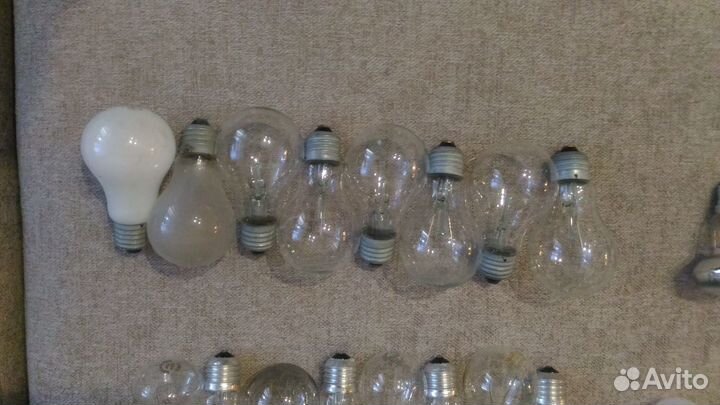 Лампы накаливания Е14 и Е27