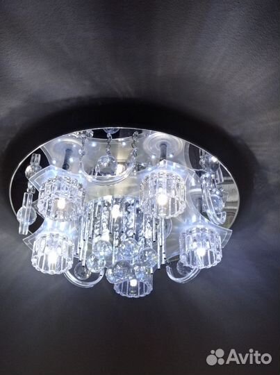 Люстра потолочная бу