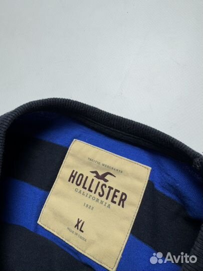 Лонгслив Hollister Striped Emo Grunge LS (XL)