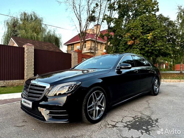 Mercedes-Benz S-класс 2.9 AT, 2018, 81 000 км