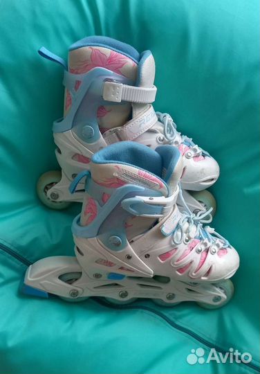 Роликовые коньки детские раздвижные