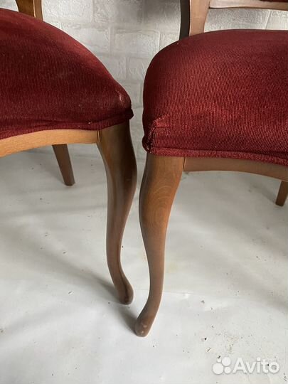 Стулья из дерева бу 3шт винтаж