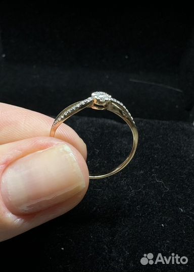 Кольцо золото 585