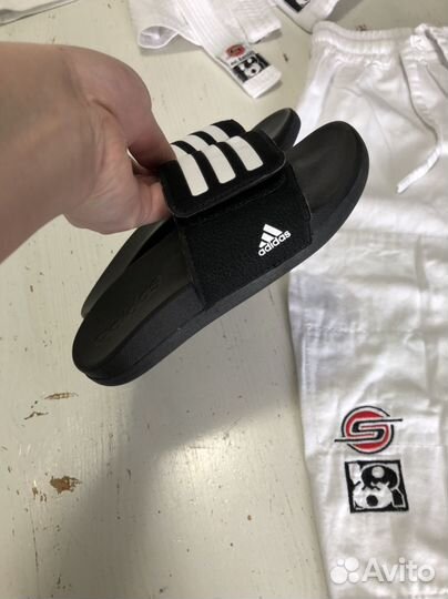 Кимоно & шлепки adidas 29 размер