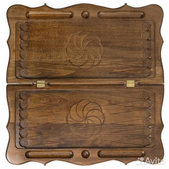 Нарды и шашки резные Герб Армении 60 х 60 см бук Армения 62592