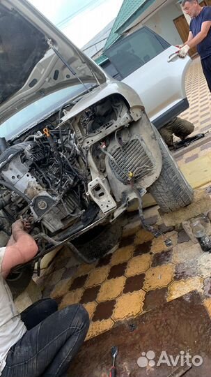 Двигатель на touareg разбор