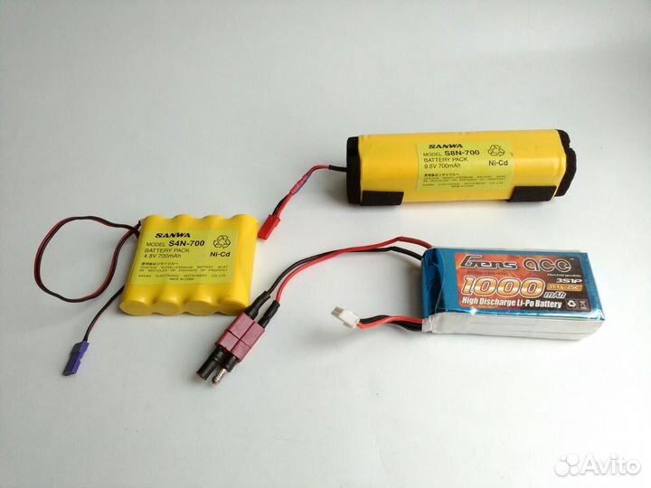 Аккумуляторы для радиоуправляемых моделей