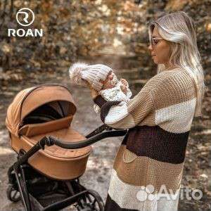 Коляска 2в1 Roan ivi (Sol), новинка