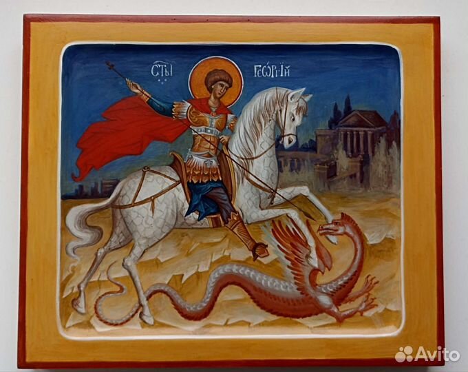 Икона рукописная