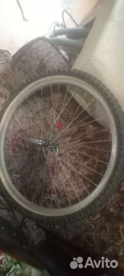 Велоколёса на 24 дюйма, два передних, на стяжках