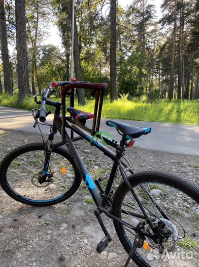 Детское кресло для велосипеда на раму