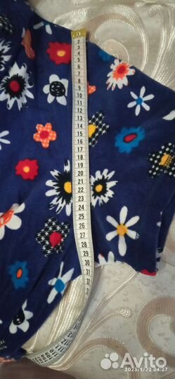 Халат велюровый х/б