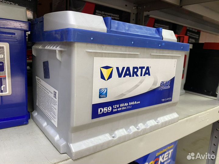 Аккумулятор Varta 60 Ач 540А Оригинал