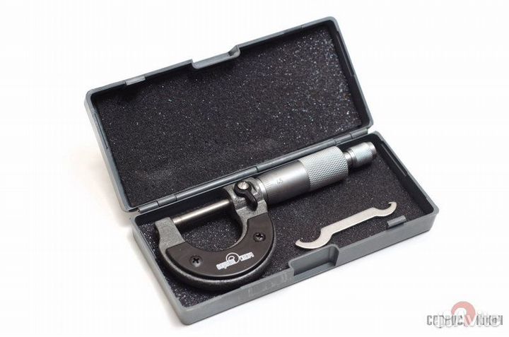 Микрометр 0-25мм Сервис ключ