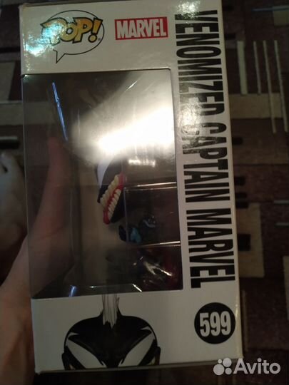 Funko POP Marvel Venomized Captain Marvel