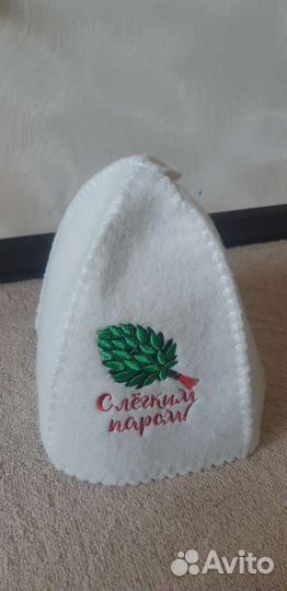 Шапка для бани и сауны