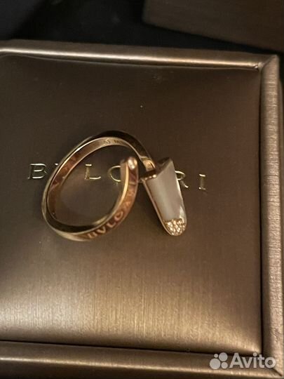 Bvlgari кольцо мороженое